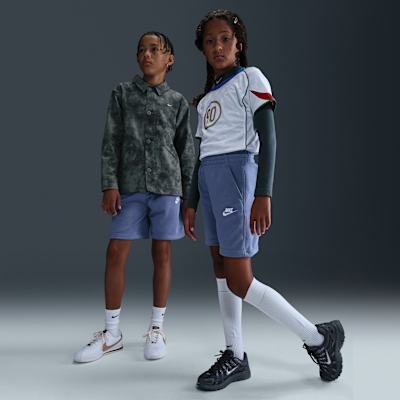 Nike Sportswear Club Fleece Older Kids' French Terry Shorts. Nike ID